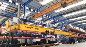 Customized industry use 15 20 25 30 45 50 ton 60t double girder travelling overhead bridge crane price with design draw for sale