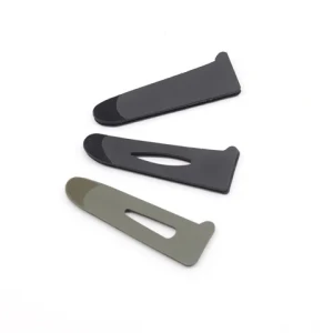 Customized Injection Sleeve Loops Versatile Cuff Tab Hook and Loop Cufflinks for Jacket Accessories