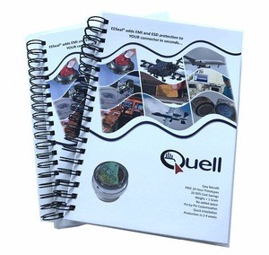 Customized personalized printed custom spiral notebook of Laser paper notebook printing