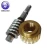 Import Customized Precision CNC Metal Worm Shaft Brass Worm gears from China