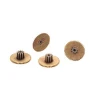 Customized precision cylindrical small copper gear copper gear set