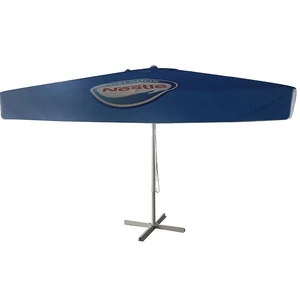 customized square Garden Umbrella big outdoor patio umbrella parasol with Stands