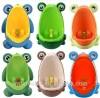 Cute Hook Frog Baby Potty Training WC Child Boy Toilet Seat Portable Plastic Kid Infant Potties Wall Mounted Urinal for Children
