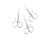 Import Daily Use Small Sharp Mini Stainless Steel Eyebrow Trimming Scissors Tool Brow Permanent Makeup Scissors For Salon from China