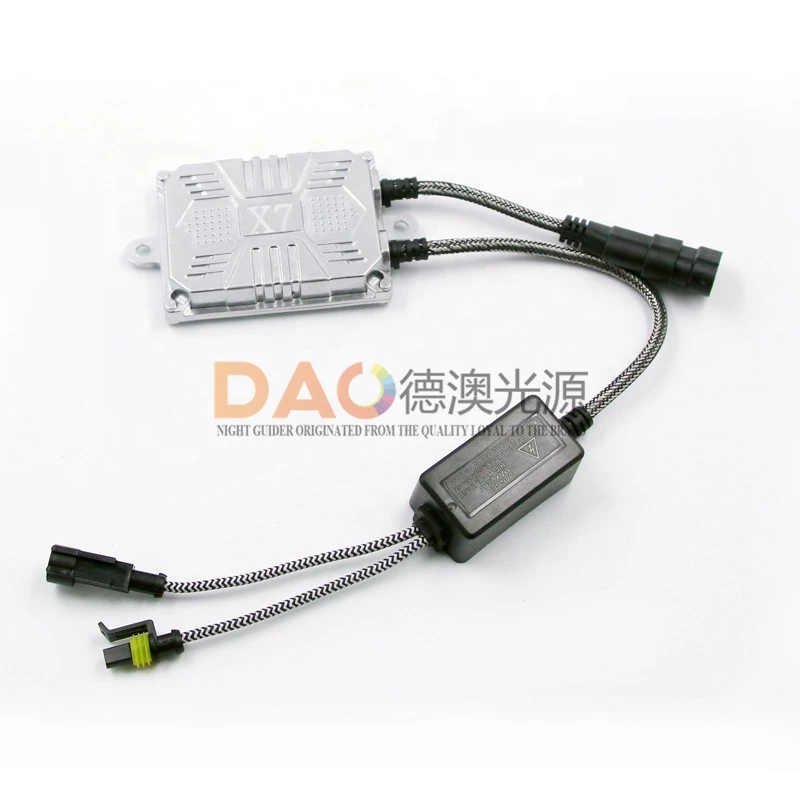 DAO X7 Digital Fast Start HID Xenon Ballast  55W Instant Start Xenon Hid Ballast for Auto Headlamp
