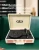 Import DB Vintage 3-Speed Bluetooth Portable Suitcase Record Player with Built-in Speakers | Upgraded Turntable Audio Sound from China