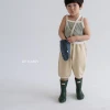DE MARVI Kids Toddler Linen Check Canvas String Cross Bag Girls Boys Fashion Korean Manufacturer MADE IN KOREA