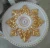 Import Decorative cornice prices moulding carving gypsum plaster with golden flower from China