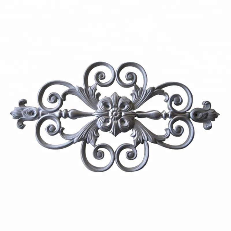 Decorative Wrought Fence Parts Ornament Cast Iron Accessories