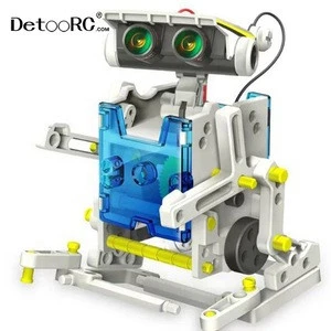 Deoo 13 in 1 solar robot kit science experiment set STEM toy DIY Building for kids assembly educational toys