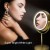 Import desk free rotating gold circle desktop golden cosmetic led makeup mirror from China