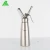 Import dessert tool stainless steel cream whipped dispenser with customized logo and 3 decorate nozzles from China