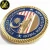 Import Die casting metal 3D Fashion cheap Military challenge Coin from China