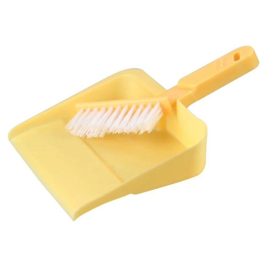 DIHAO mini broom and dust pan set plastic brush with dustpan Cleaning brush