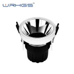 dimmable slim round 10W 12watt 24W 30w ceiling surface mounted recessed cob led light downlight