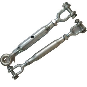 DIN1480/Commercial Type Malleable Cast Iron Wire Rope Turnbuckles