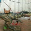 Dino0578 life size dinosaur statue indoor exhibit Robotic Moving Halloween Dinosaur