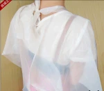 Disposable PE Plastic Apron Hairdressing Salon