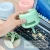 DM Portable Mini USB Rechargeable Dust Sweeper Small Office Desktop Clean Machine Table Vacuum Cleaner for Home and Car