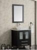 DOMO luxury solid wood vessel sink modern bathroom furniture