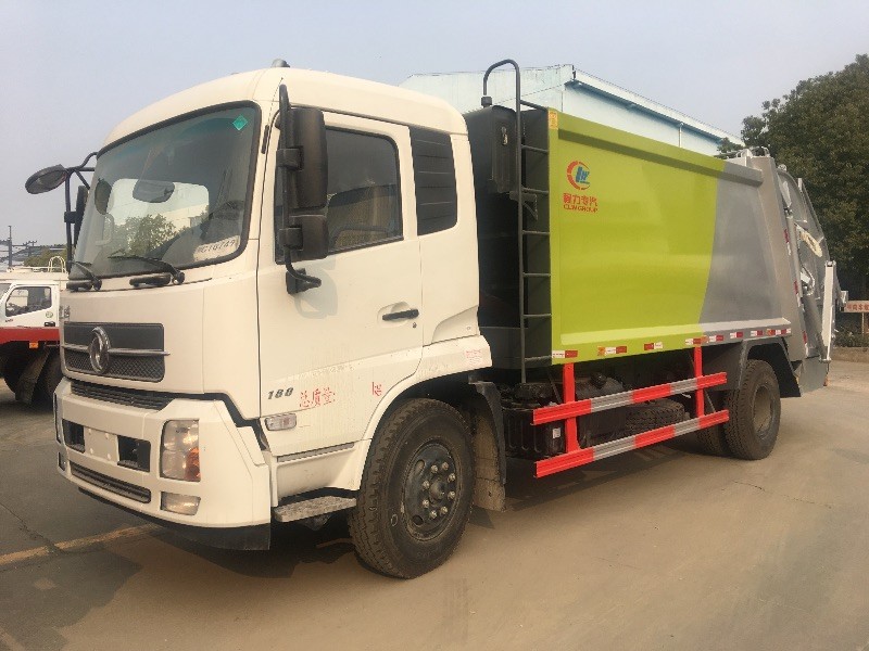dongfeng tainjin 4x2 type 10m3 15m3 12m3 compactor garbage truck
