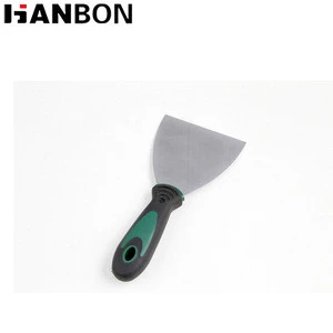 Double color rubber handle 4 putty knife