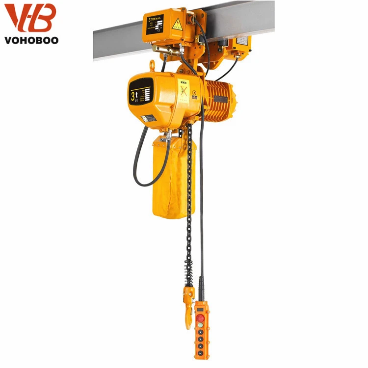 Double Speed Electric Chain Hoist 3 Ton 3X meters
