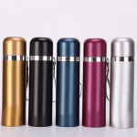 Double Wall Vacuum Insulated Stainless Steel bullet Travel  mug Water Bottle thermo flask coffee cup