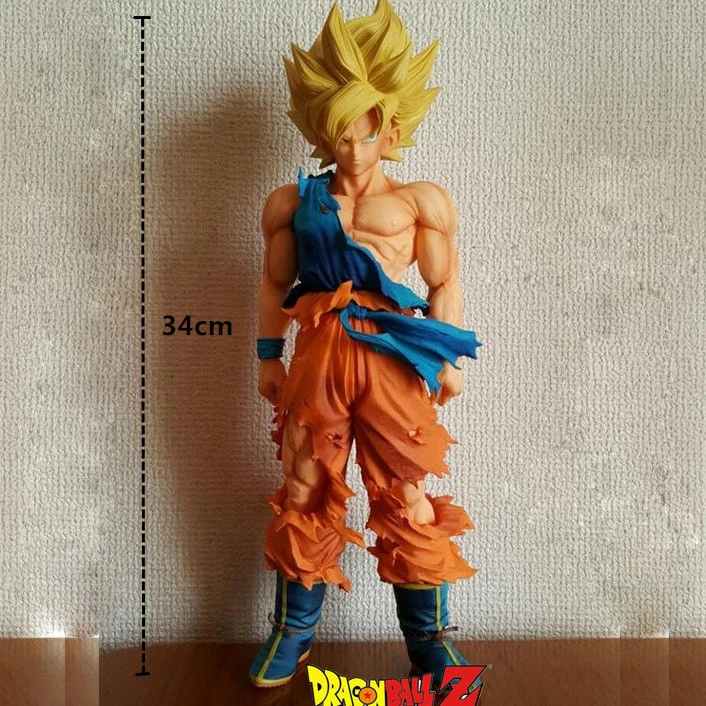 Dragonball Z Action Figure 34cm tall SMSP Goku Cartoon color