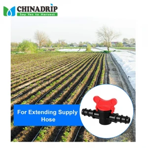 Drip Irrigation Pipe Fittings Switch Valve Gate Valves for Agricultural Garden Irrigation