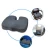 Import Drivers Wheelchair Zero Gravity Coccyx Orthopedic Comfort Foam Seat Cushion Memory Foam Car / Chair Seat Cushion With Strap from China