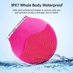 Dropshipping Agent Europe Ultrasonic Vibration Electric Facial Cleansing Face Washing Brush Skin Pore Cleaner Face Massage
