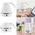 dual power 110v 220v portable plastic tea coffee heating element travel foldable electric water kettle for hotel