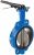 Import Ductile Iron Sanitary Standard Price Handle Manual Wafer Butterfly Valve from China