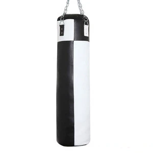 Durable High Quality Punching Bag Leather Made For Professional MMA Boxing Training Sand Bag