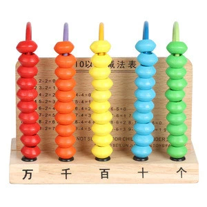 Early childhood mathematics toys for children learning arithmetic