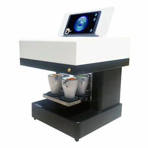 Easy operation portable printing machine edible ink latte selfie coffee printer
