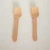 Eco-friendly hot sale fancy customized mini wooden disposable spoon