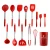 Import Eco-friendly Silicone Cookware set 14 PiecesSilicone Kitchen Accessories Utensils Set  with Stainless Steel from China