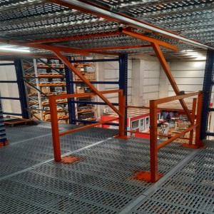 Economic GI Galvanized Mezzanine flooring for Raising Storage Areas