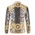 Import EcopartyNew Men Shirts 3d Pattern Printing Leopard Gold Floral Design Long Sleeve Casual Shirts Men&#x27;s Fashion Shirts from China