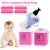 Electric Cleaner Dollhouse Toy Cosmetic Brush Powder Puff Cleaning Blender Tool Beauty Plastic Portable Mini Washing Machine