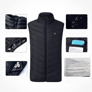 Electric motorcycle warmer heating pad vest for winter