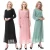 Import Elegant Colors Polyester Islamic Casual Muslim Islamic Clothing For Women from China