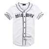 Embroidery fashion baseball &amp; softball wear cheap blank baseball jerseys