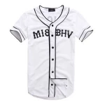 Embroidery fashion baseball & softball wear cheap blank baseball jerseys
