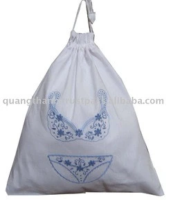 embroidery laundry bag