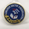 Embroidery  self-sdhesive  patches Customzed  free sample iron custom patches embroidery patches
