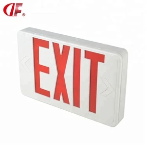 emergency exit  light ETL North American certificate approval LED Exit Sign emergency light