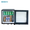 Energy drink commercial small fridge for drinks hotel room glass door mini refrigerator